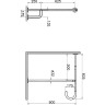 Поручень опорный напольный под углом VITRA ARKITEKT 90° A44469