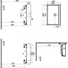 Раковина-чаша VITRA ARCHILPLAN, прямоугольная 60 см, цвет белый 7404B003-0012