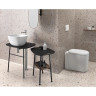 Раковина-чаша VITRA PLURAL высокая, квадратная 45 cм, цвет Матовый Белый 7811B401-0016