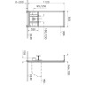 Система инсталляции для биде VITRA FRAME 780-5800
